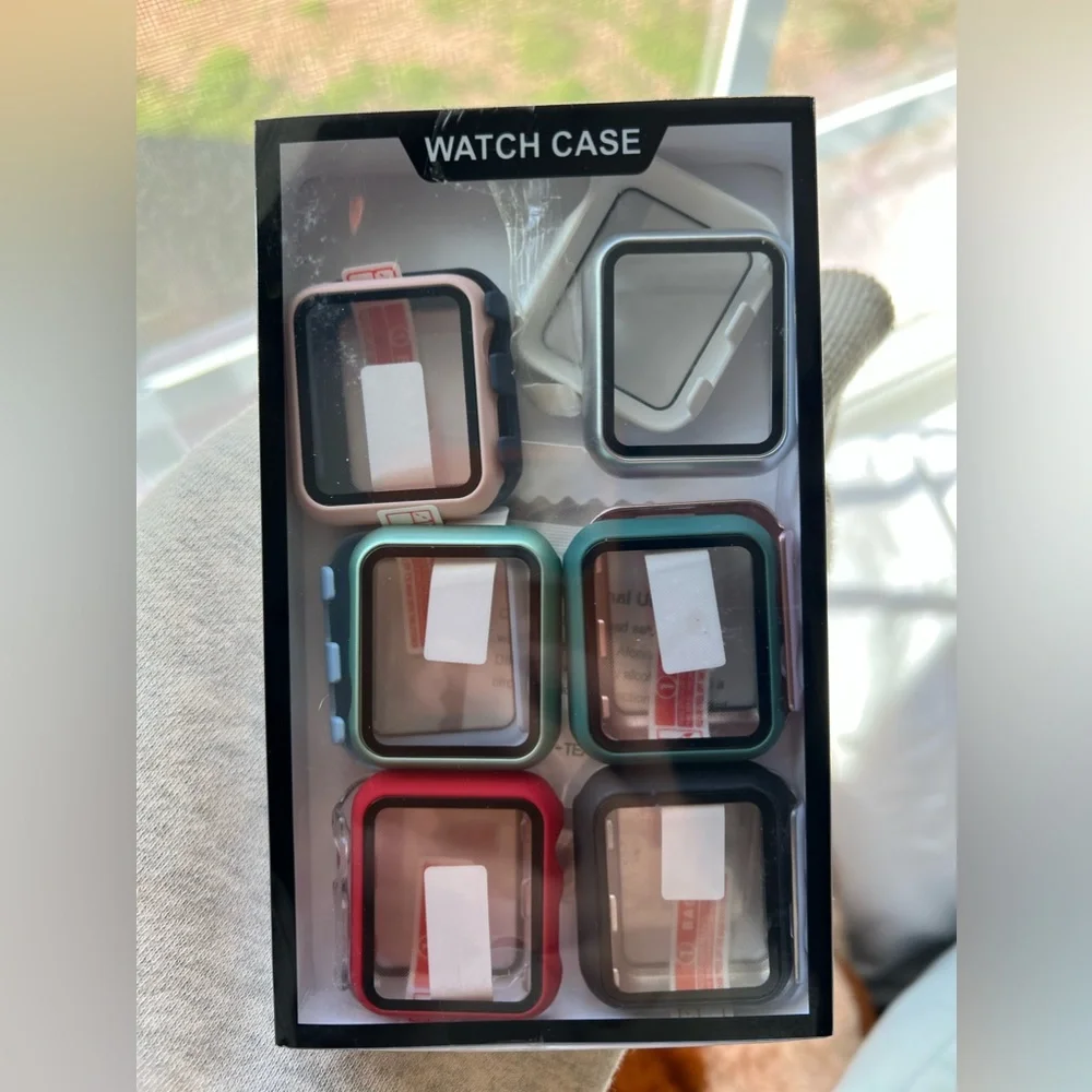 Watch Case Variety Pack (12 Pack) 38mm with Tempered Glass- Series 3, 2, 1